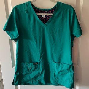 koi Basics Becca Scrub Top